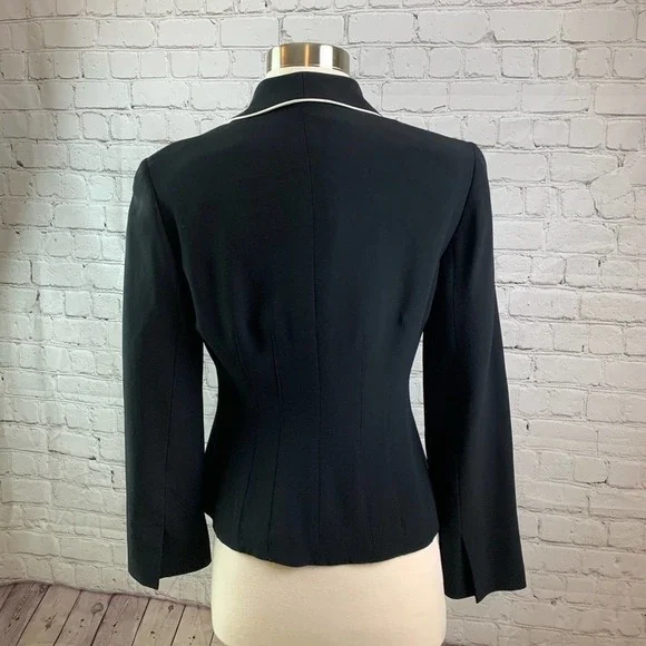 LAFAYETTE 148 Black Suit Jacket Petite 4 - Picture 3 of 8